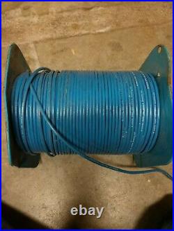 MICROPHONE MIC Raw Bulk AUDIO CABLE wire 1000ft VINTAGE PREMIUM BLUE shielded
