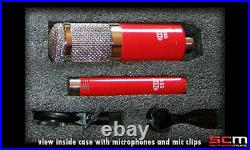 MXL 550/551R Microphone Kit 2 High Quality Mics & Case Outstanding Performance