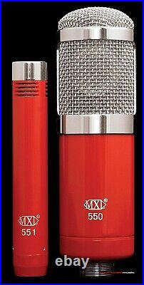MXL 550/551R Microphone Kit 2 High Quality Mics & Case Outstanding Performance