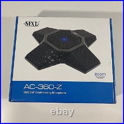 MXL Mic USB C Condenser Microphone Zoom Black Conference MXLAC360Z AC-360-Z