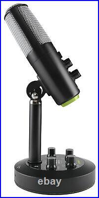 Mackie Chromium USB Recording Mic Streaming Microphone+Audio Technica Boom Arm