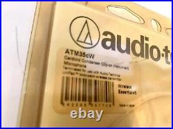 Mic Audio-Techinca ATM35cW Cardioid Condenser Clip-on Instrument Microphone