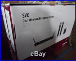 Mic Wireless Professional Microphone Studio Audio SHURE for DualVocal SVX288 Ac