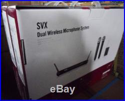 Mic Wireless Professional Microphone Studio Audio SHURE for DualVocal SVX288 NV