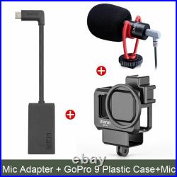 Microphone Adapter Cable Pro-level External Mic Mic For Gopro Hero 10 9 8 Hero 7