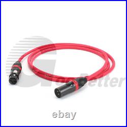 Microphone Speaker Lead Mic Cable / XLR Patch Lead Balanced Male to Female Plugs