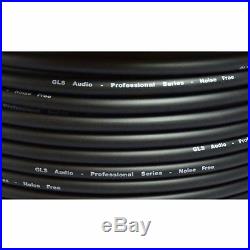 NEW AUDIO Bulk Microphone Cable 300 Black Mic 300ft Signal mike cable