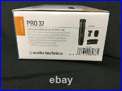 NEW Audio Tech PRO37 Small Diaphragm Cardioid Condenser Microphone PRO 37 Mic