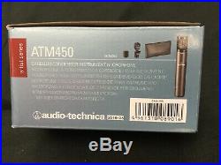 NEW Audio-Technica Artist Series ATM450 Condenser Cable Professional Mic