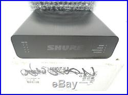 NEW Shure ANI4OUT-XLR Shure 4-Channel Dante Mic/Line Audio Network Interface