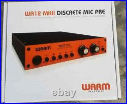 NEW Warm Audio WA12 MKII Discrete Microphone Mic Preamp