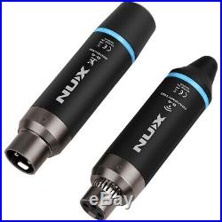 NUX- b-4 XLR Audio 2.4GHz Wireless Microphone Mic System Transmission Fr Camera