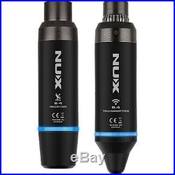 NUX- b-4 XLR Audio 2.4GHz Wireless Microphone Mic System Transmission Fr Camera