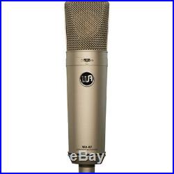 New Warm Audio WA-87 Multi-Pattern Condenser Microphone Mic Nickel WA87 323638