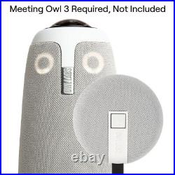 Owl Labs Expansion Mic for Meeting Owl 3 extend audio reach in larger spaces b
