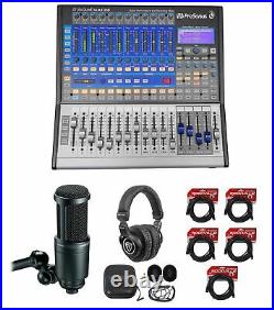 PRESONUS Studiolive SL-1602 USB 16.0.2 Mixer+Audio Technica Mic+Headphones