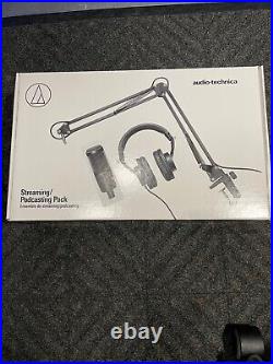 Podcast Kit Mic, Headphones & Desk Arm Audio-Technica AT2020PK With AT2020 Mic