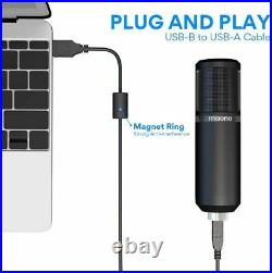 Podcast Microphone Usb Mic With Professional Sound Chipset For Gaming Streaming