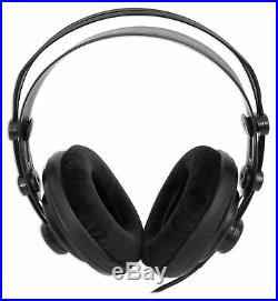 Podcasting Podcast Bundle with (2) Audio Technica Mics+Samson Headphones+Boom Arms
