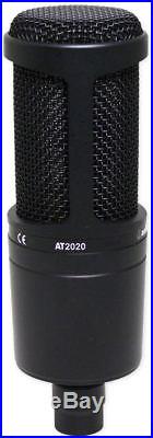 Presonus Bluetube DP V2 2 Channel Tube Mic Pre+Audio Technica AT2020 Microphone