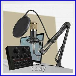 Professional Studio Accessory Box Microphone Sound Card Set MIC580