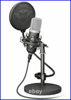 Professional USB Studio Microphone Sound Recording Mic Shock Mount Desk Stand
