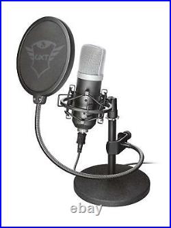 Professional USB Studio Microphone Sound Recording Mic Shock Mount Desk Stand
