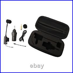 Professional Wireless Mic System for Clarinet Clear Sound Quality Easy to Use