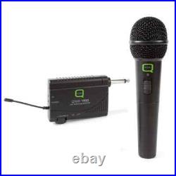Q Audio QWM 1900 HH Portable Wireless UHF Handheld Microphone Mic System QWM1900
