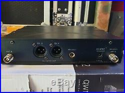 Q-Audio QWM 1960 V2 HH-UHF Dual Channel True Diversity Wireless Mic (863-865MHz)