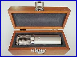RARE Korby Audio condenser tube mic microphone collector's item made in USA