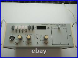 RFT MV201 w MK221 Capsule vintage measurement mic + sound level meter + cables