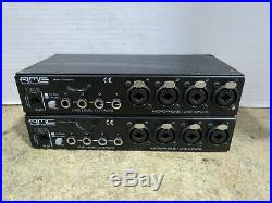 RME Audio Solutions Quad Mic 4 Channel Microphone Mic Preamp Tested & Working