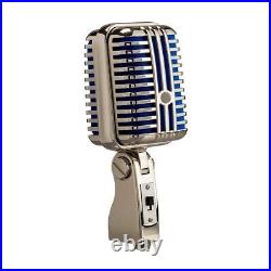 Retro Dynamic Pro Audio Mic Microphone Supercardioid with Protective Case
