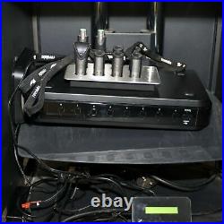 Revolabs Fusion 8 channel audio microphone system with mics PM-901 and cabinet
