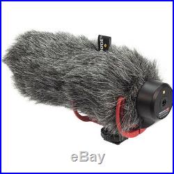 Rode VideoMic GO with Wind Muff, Mic Boom Pole, Audio Cable and Adapter
