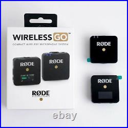 Rode Wireless GO Ultra Compact Wireless Mic Microphone Audio System
