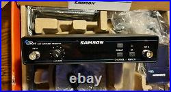 SAMSON Concert 99 Wireless Earset Microphone System with LM10 Lavalier Mic, K Band