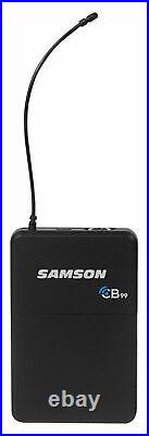 SAMSON Concert 99 Wireless Guitar Mic System D-Band+Audio Technica Headphones