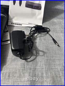 SAMSON Stage 212 Dual VHF Handheld Wireless Microphone Mic System
