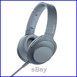 SONY MDR-H600A h. Ear on 2 Hi-Res Audio Stereo Headphones Moonlit Blue NEW