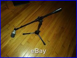 Samson Audio 8Kit Drum Microphone Kit with shorty boom stand for kick mic, etc