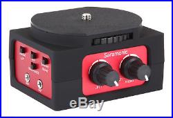 Saramonic Ax101 Two-channel Xlr Audio Adaptor With Boya Pvm1000 Shotgun MIC