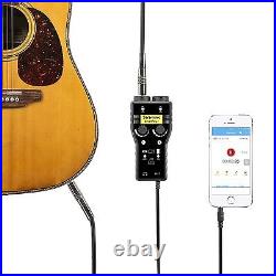 Saramonic SmartRig+ XLR/3.5mm Mic Pre-Amp / Guitar Input to TRRS iPhone/Android