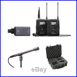 Sennheiser ew 100 ENG G4 Microphone System Audio-Technica AT8004L Mic SKB Case