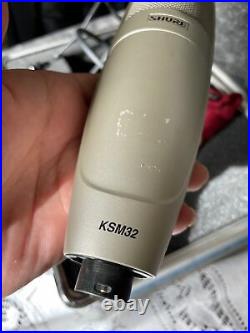 Shure KSM32/SL Studio Condenser Microphone Mic Pro KSM 32 Professional Audio