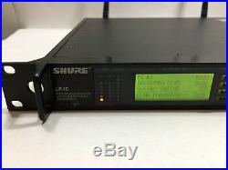 Shure UR4D Dual Wireless Microphone Receiver Mic Audio UR4 D L3 638-698 MHz