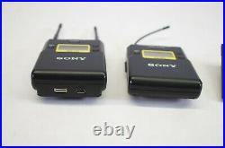 Sony Wireless Audio Transmitter UTX-B03 & Receiver URX-P03 with Lavalier Mic
