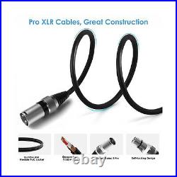 Standard XLR Microphone Cable, Extra Long XLR Cable XLR Male to Female Mic Ca