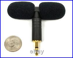 Stereo T Microphone Condenser Usb Professional Lavalier Mic Omnidirectional